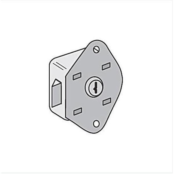 Salsbury Industries 77715 Key Lock Built-in for Metal Locker Door 77715 - main